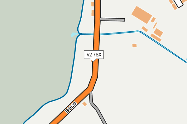 IV2 7SX map - OS OpenMap – Local (Ordnance Survey)