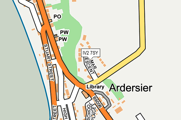 IV2 7SY map - OS OpenMap – Local (Ordnance Survey)