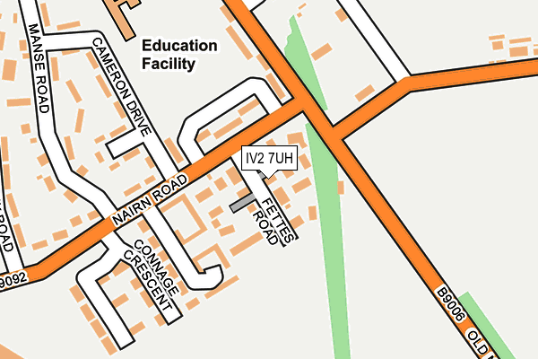 IV2 7UH map - OS OpenMap – Local (Ordnance Survey)