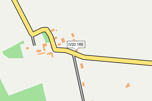 IV20 1RE map - OS OpenMap – Local (Ordnance Survey)