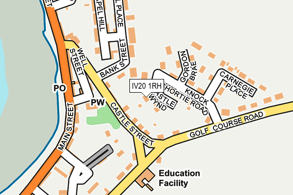 IV20 1RH map - OS OpenMap – Local (Ordnance Survey)