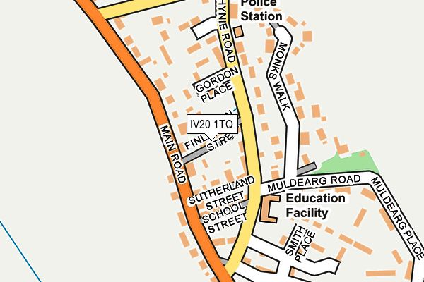 IV20 1TQ map - OS OpenMap – Local (Ordnance Survey)