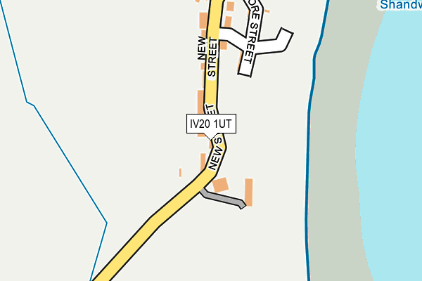 IV20 1UT map - OS OpenMap – Local (Ordnance Survey)