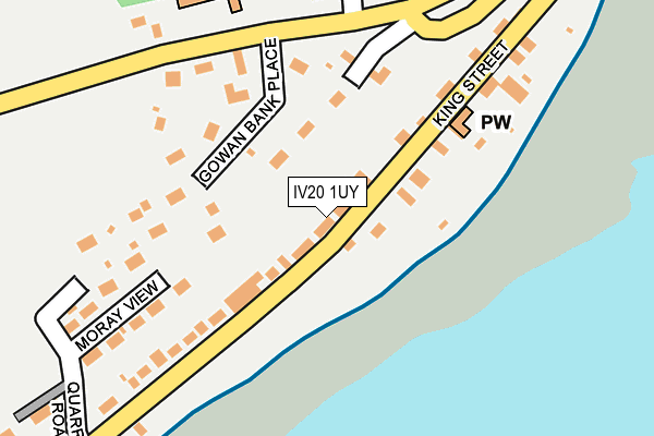 IV20 1UY map - OS OpenMap – Local (Ordnance Survey)