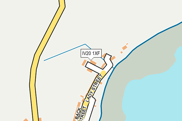 IV20 1XF map - OS OpenMap – Local (Ordnance Survey)