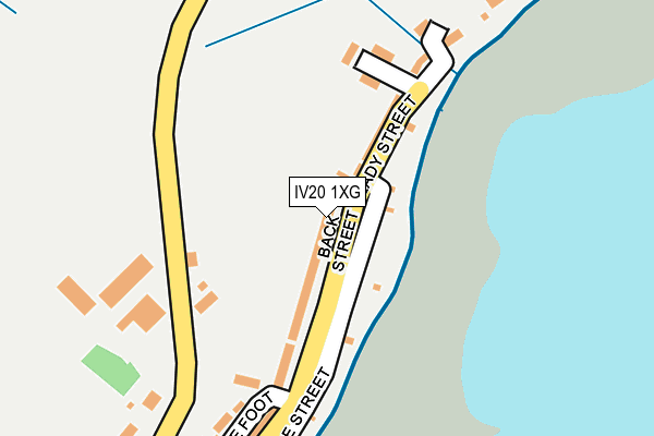 IV20 1XG map - OS OpenMap – Local (Ordnance Survey)