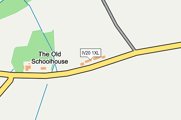 IV20 1XL map - OS OpenMap – Local (Ordnance Survey)