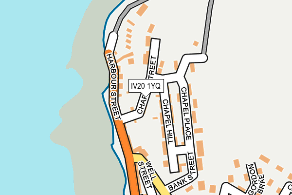 IV20 1YQ map - OS OpenMap – Local (Ordnance Survey)