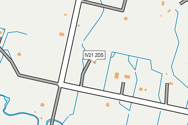 IV21 2DS map - OS OpenMap – Local (Ordnance Survey)
