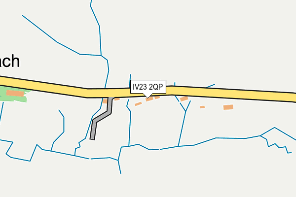 IV23 2QP map - OS OpenMap – Local (Ordnance Survey)