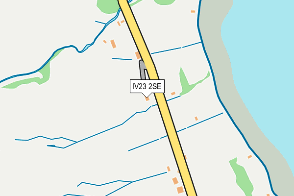 IV23 2SE map - OS OpenMap – Local (Ordnance Survey)