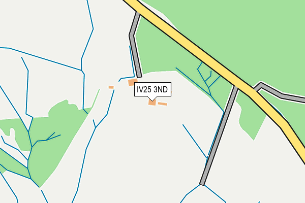 IV25 3ND map - OS OpenMap – Local (Ordnance Survey)