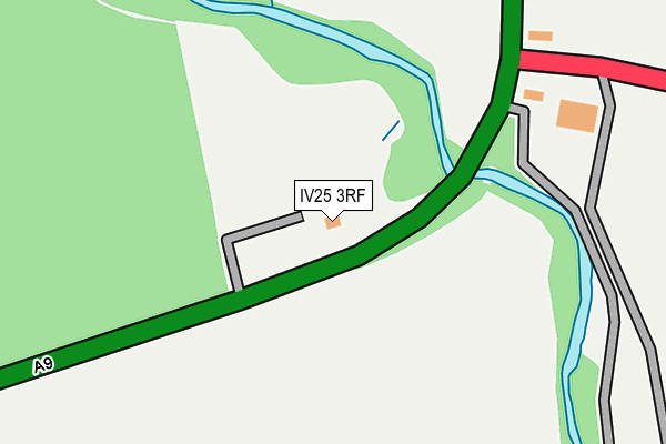 IV25 3RF map - OS OpenMap – Local (Ordnance Survey)