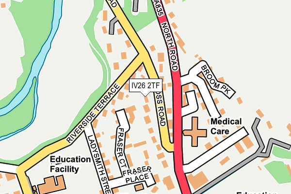Map of BROOMFIELD HOLIDAY PARK LIMITED at local scale