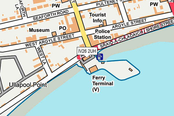 IV26 2UH map - OS OpenMap – Local (Ordnance Survey)
