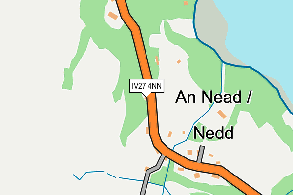 IV27 4NN map - OS OpenMap – Local (Ordnance Survey)