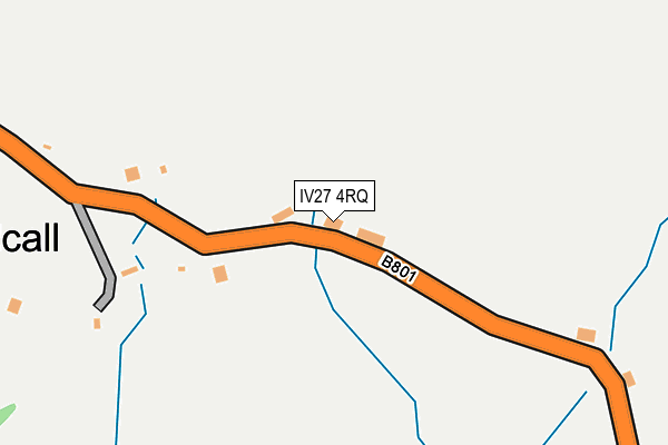 IV27 4RQ map - OS OpenMap – Local (Ordnance Survey)