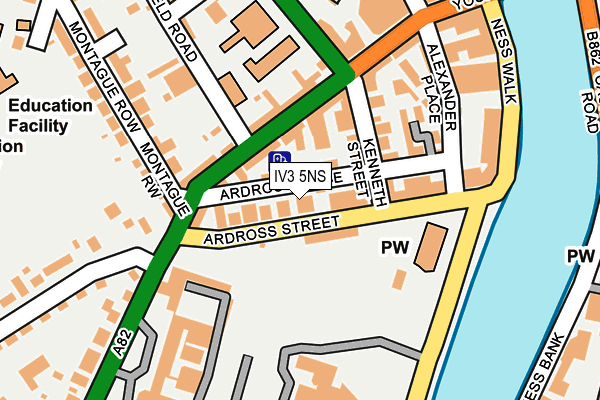 Map of ALLAN CAMERON AND PARTNERS LTD at local scale