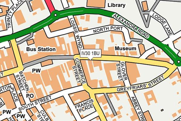 Map of PATTAYA BEACH LIMITED at local scale