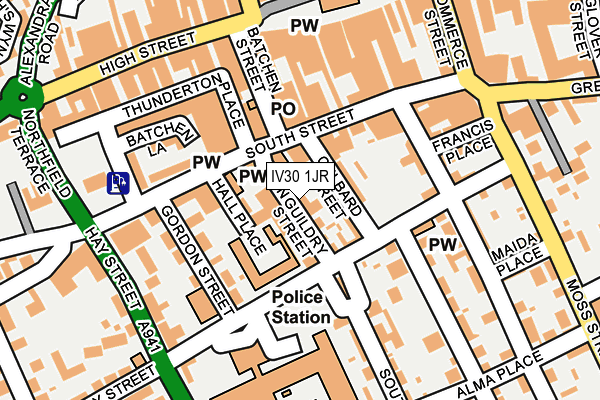 Map of RSC MEDIA LTD at local scale