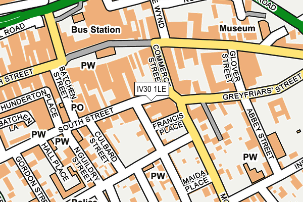 Map of TERRA FIRMA SURVEYS LTD at local scale