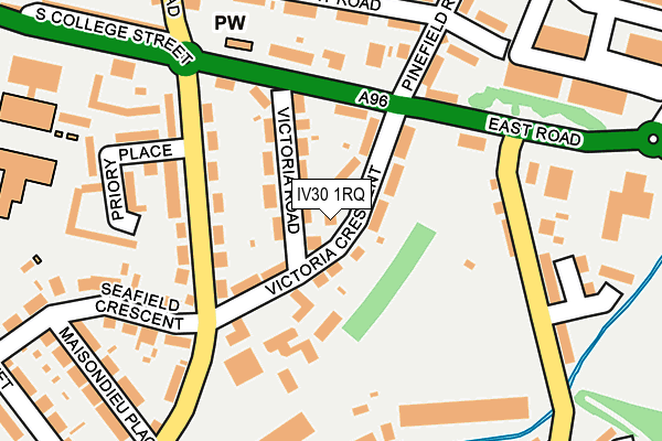 Map of MORAY GIFTS & CLOTHING LTD at local scale