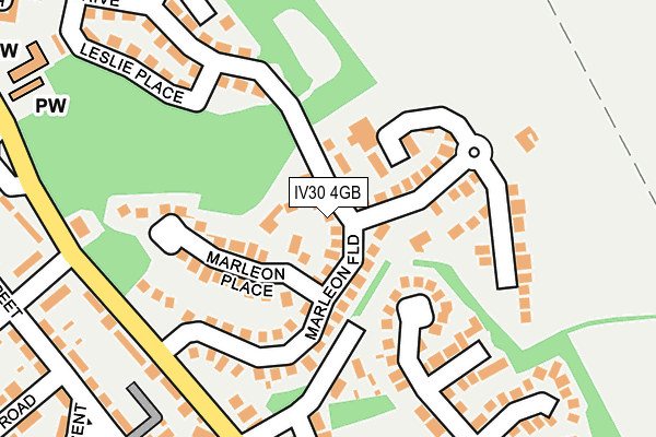 IV30 4GB map - OS OpenMap – Local (Ordnance Survey)
