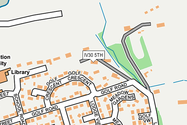 IV30 5TH map - OS OpenMap – Local (Ordnance Survey)