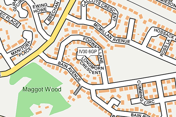 Map of SUTHERLAND PROPERTY GROUP LTD at local scale