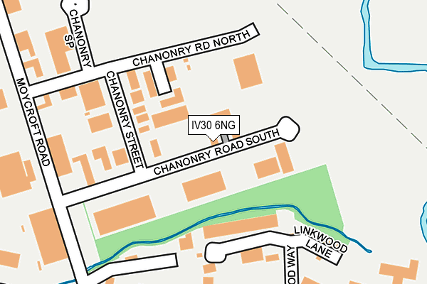 Map of RUM COTTAGES LTD at local scale