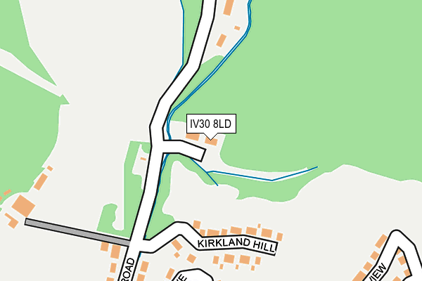 IV30 8LD map - OS OpenMap – Local (Ordnance Survey)
