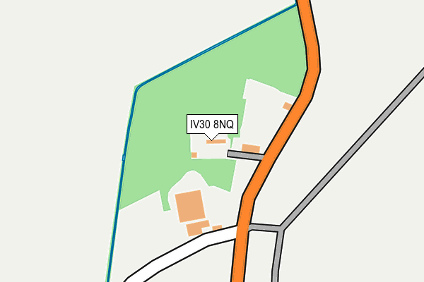 IV30 8NQ map - OS OpenMap – Local (Ordnance Survey)