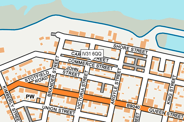 IV31 6QQ map - OS OpenMap – Local (Ordnance Survey)