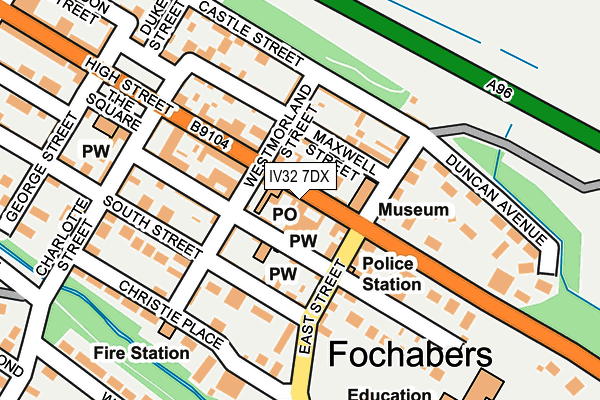 Map of DISTILLERY MAINTENANCE LTD at local scale