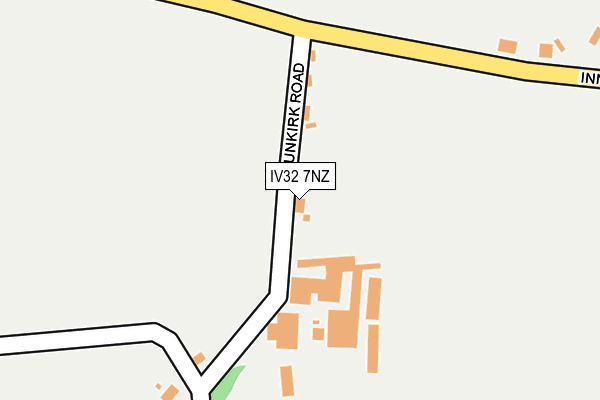 IV32 7NZ map - OS OpenMap – Local (Ordnance Survey)