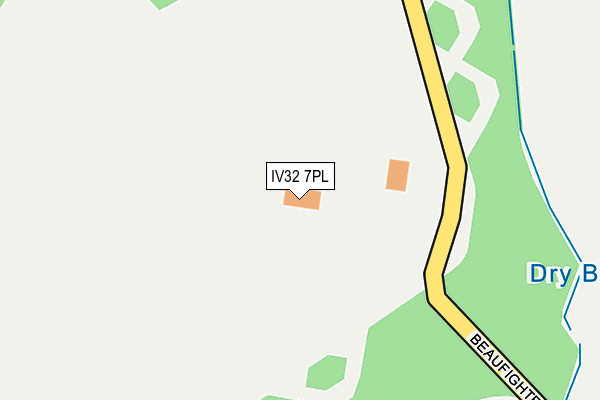 IV32 7PL map - OS OpenMap – Local (Ordnance Survey)