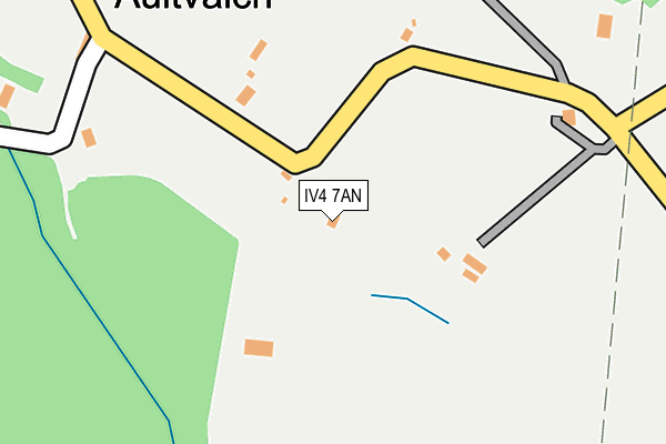 IV4 7AN map - OS OpenMap – Local (Ordnance Survey)