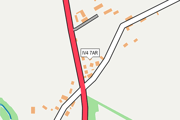 IV4 7AR map - OS OpenMap – Local (Ordnance Survey)
