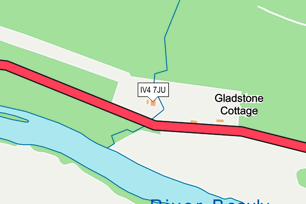 IV4 7JU map - OS OpenMap – Local (Ordnance Survey)