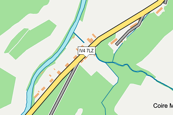 IV4 7LZ map - OS OpenMap – Local (Ordnance Survey)