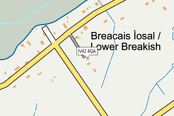 IV42 8QA map - OS OpenMap – Local (Ordnance Survey)