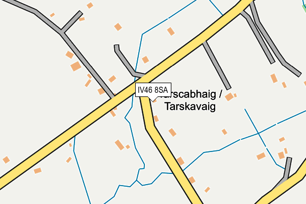 IV46 8SA map - OS OpenMap – Local (Ordnance Survey)