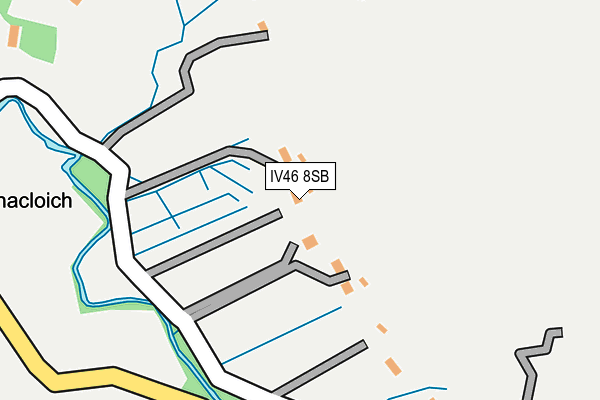 IV46 8SB map - OS OpenMap – Local (Ordnance Survey)