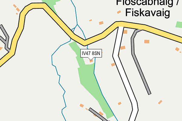 IV47 8SN map - OS OpenMap – Local (Ordnance Survey)