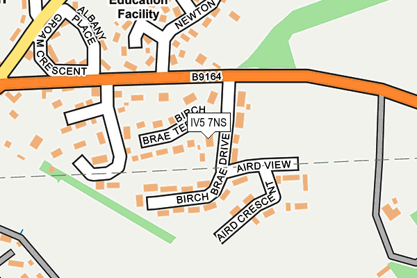 IV5 7NS map - OS OpenMap – Local (Ordnance Survey)