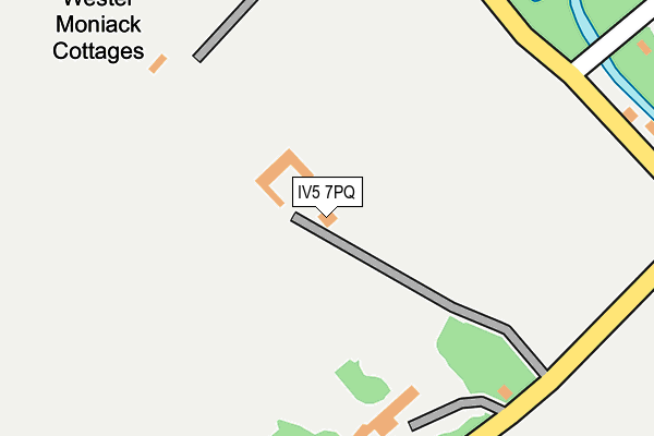 IV5 7PQ map - OS OpenMap – Local (Ordnance Survey)