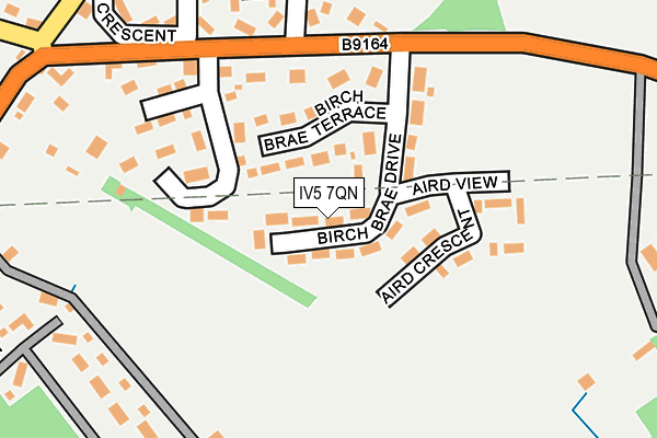 IV5 7QN map - OS OpenMap – Local (Ordnance Survey)