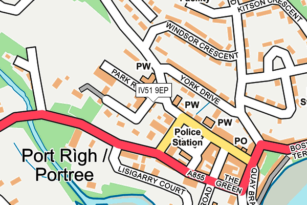 IV51 9EP map - OS OpenMap – Local (Ordnance Survey)