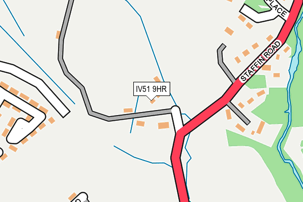IV51 9HR map - OS OpenMap – Local (Ordnance Survey)