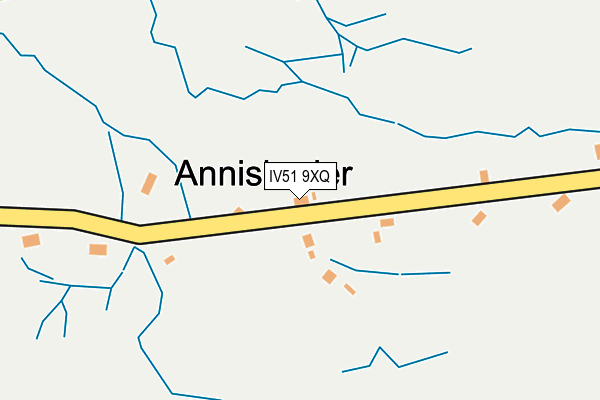 IV51 9XQ map - OS OpenMap – Local (Ordnance Survey)